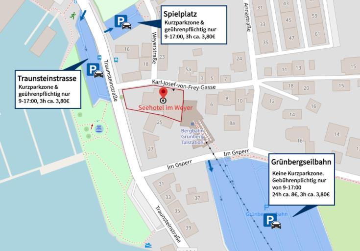 Seehotel Im Weyer Gmunden Eksteriør billede
